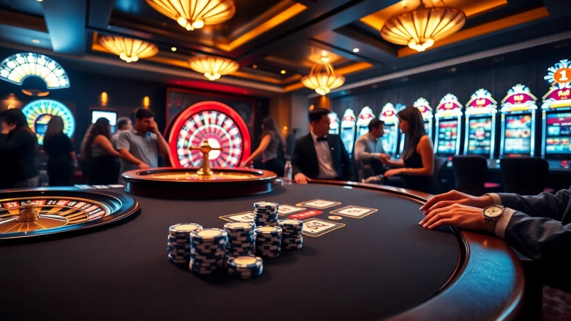 Engage with the exciting world of online gambling at link 12bet with a vibrant casino scene.