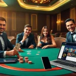 Vive la emoción del juego en línea con VVVBet en una mesa de casino virtual de lujo.