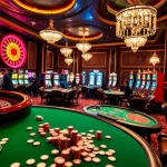 Engaging atmosphere of a casino français crypto showcasing vibrant games and excitement.