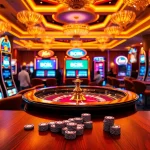 Disfruta de una experiencia de juego emocionante en BCBRL con máquinas tragamonedas vibrantes y ruleta.