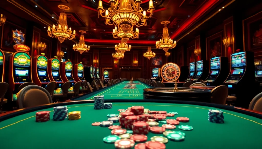 Engaging scene of meilleurs sites de paris sportifs 2026 with vibrant casino elements and betting excitement.