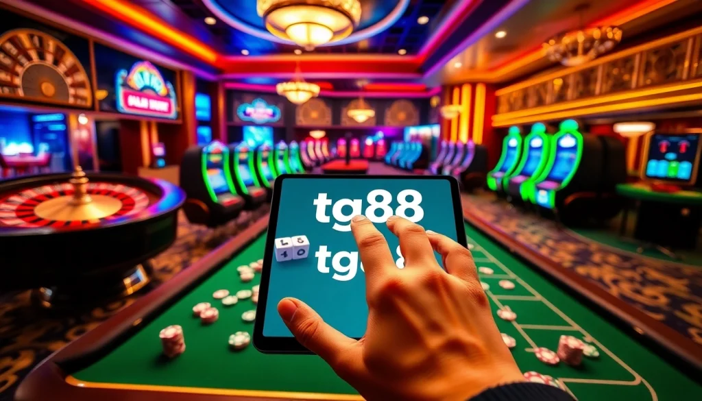 Experience excitement by logging in at tg88 đăng nhập while playing vibrant online casino games.