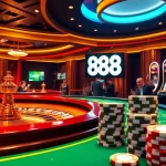 Experience the excitement at u 888 casino with vibrant betting tables and winning moments.