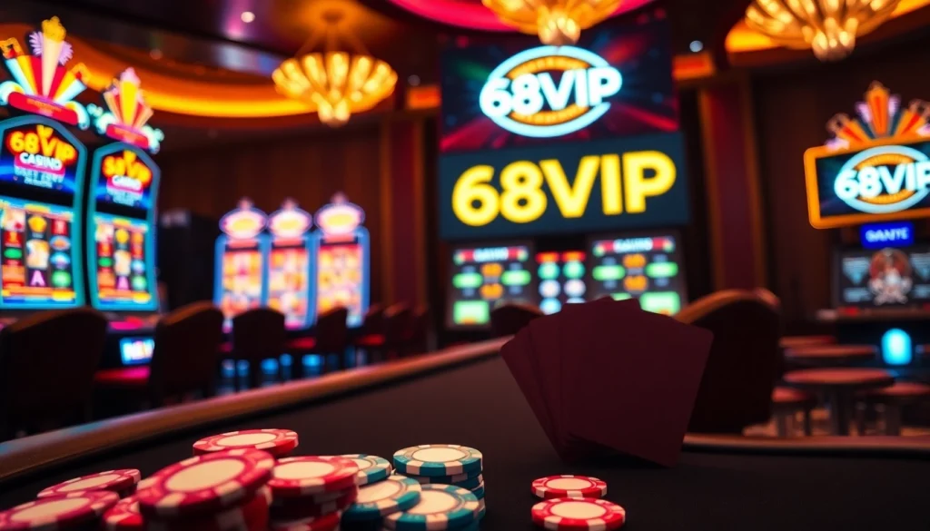 Experience thrilling gaming at https://68vip.red/ with vibrant casino elements and excitement.